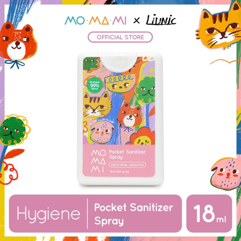 Momami X Liunic Pocket Sanitizer - Hand Sanitizer Food grade