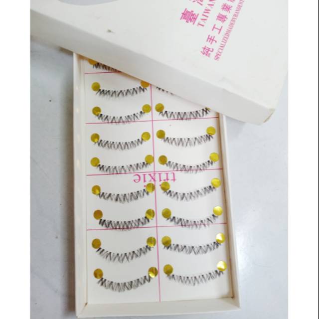 READY STOCK BULU MATA bawah TAIWAN ISI 10PASANG