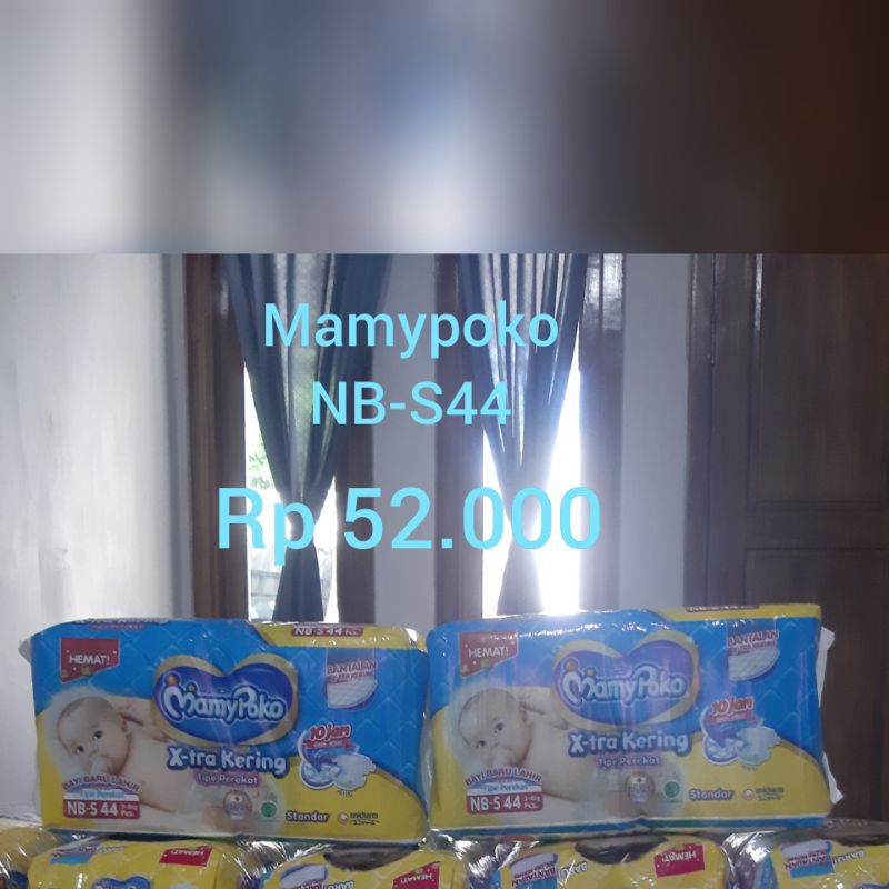 Promo Pampers / Diapers / Popok Murah MamyPoko NewBorn