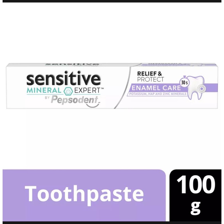 Pepsodent Sensitive Expert Pasta Gigi Enamel Care 100 gr - Pasta Gigi Sensitif