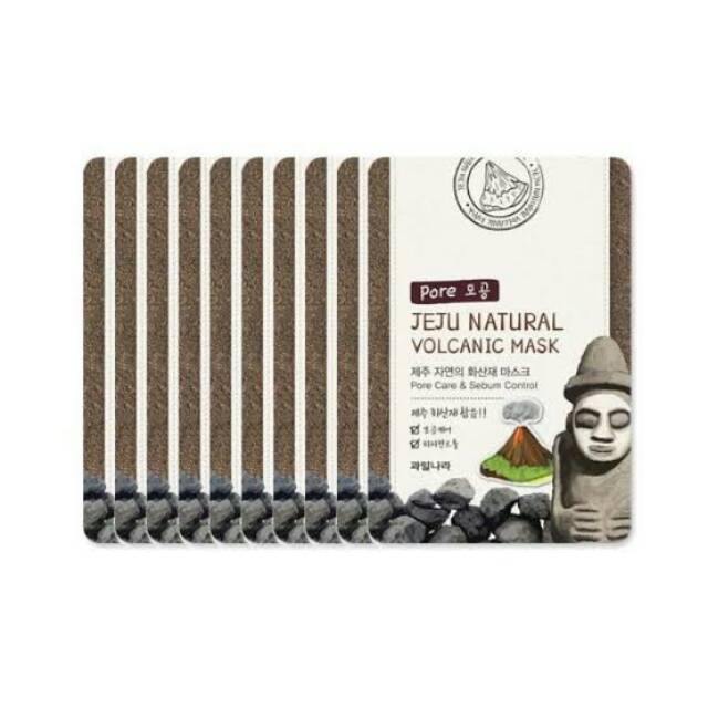 Jeju Natural Volcanic sheet mask