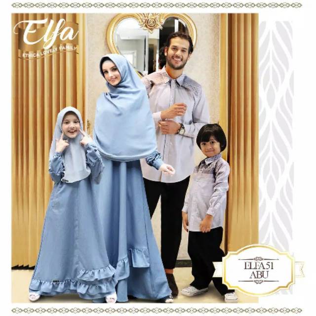 Kagumi 88 Kids 04 Gamis Anak Ethica Emerald Syari Abu Elfa 51