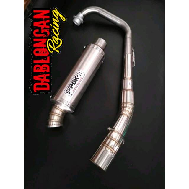 Knalpot Racing PDK Satria Fu Raider 150 carb/fi Rs150r