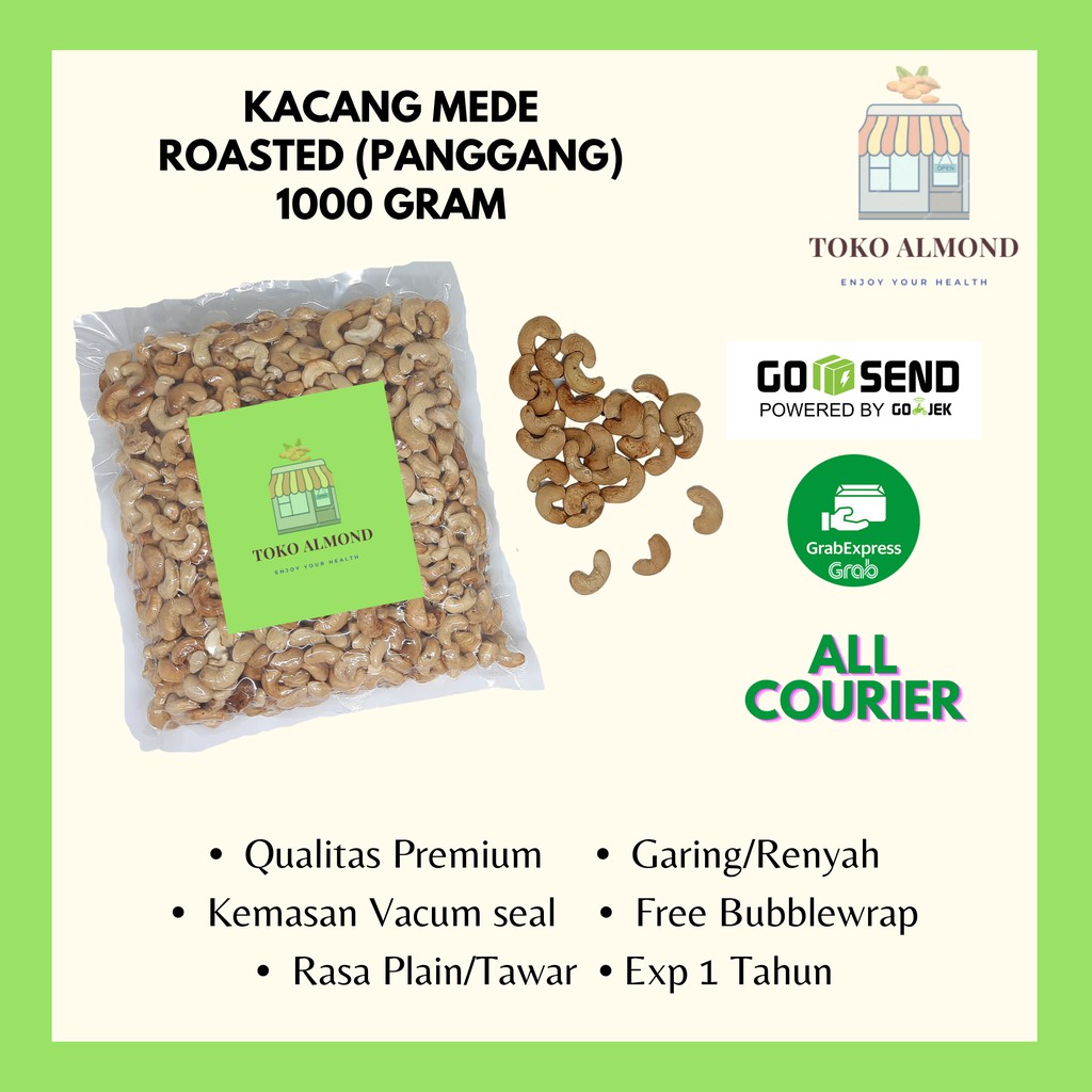 

Kacang Mede Panggang (Roasted) 1kg
