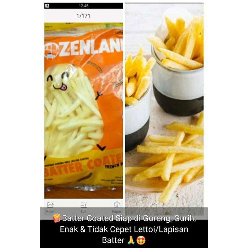 

French Fries 1kg Zenland