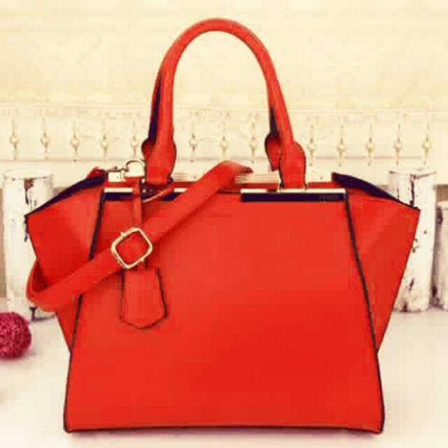 TAS CELINE TRAPEZE IMPORT BAG FASHION OFFICE