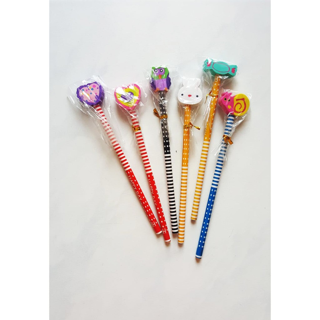 

Pensil Dan Penghapus Karakter Lucu