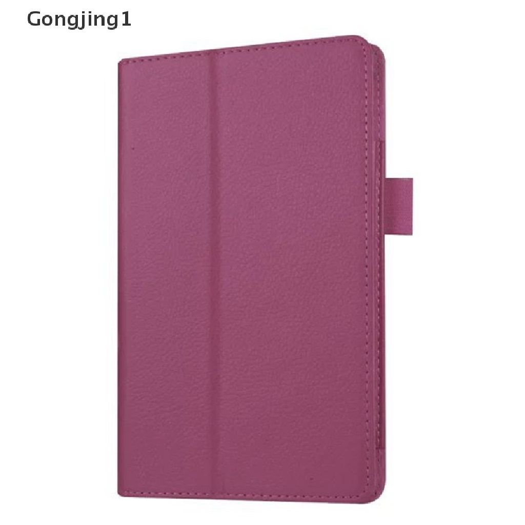 Gongjing1 FLIP CASE Bahan Kulit PU Untuk Amazon Kindle Fire HD 7 8 10 ALL 2015-2019