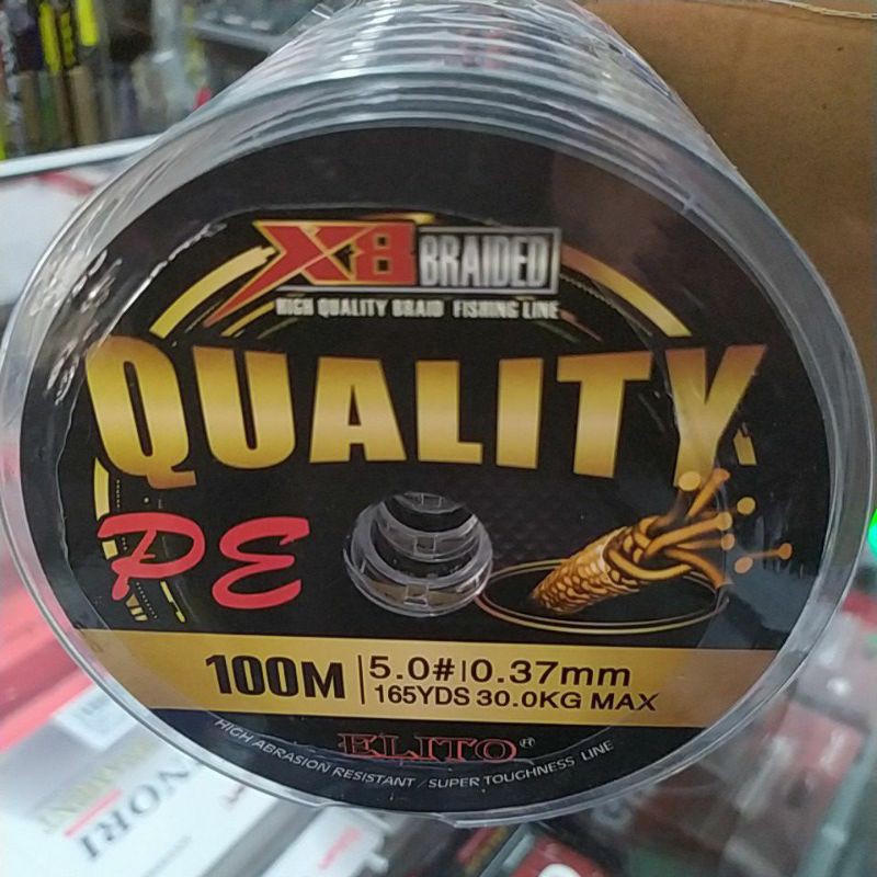 PE x8 braided Quality 0.37