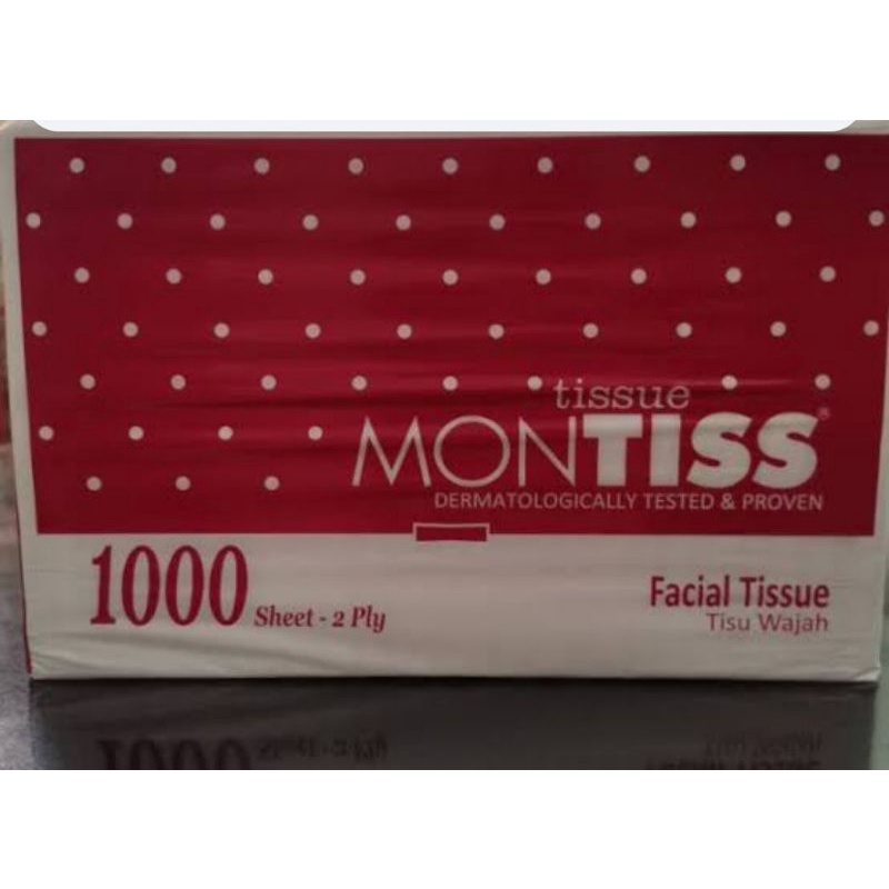 TISU FACIAL NICE 900GR 2PLY. ORIGINAL. HARGA GROSIR-Montis 1000