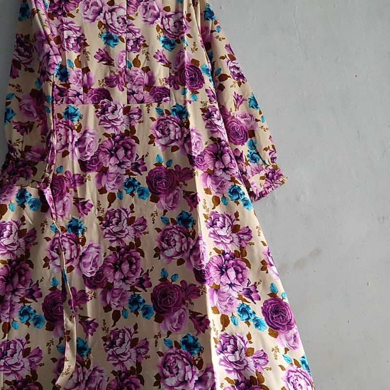 GAMIS DEWASA BUNGA BUNGA