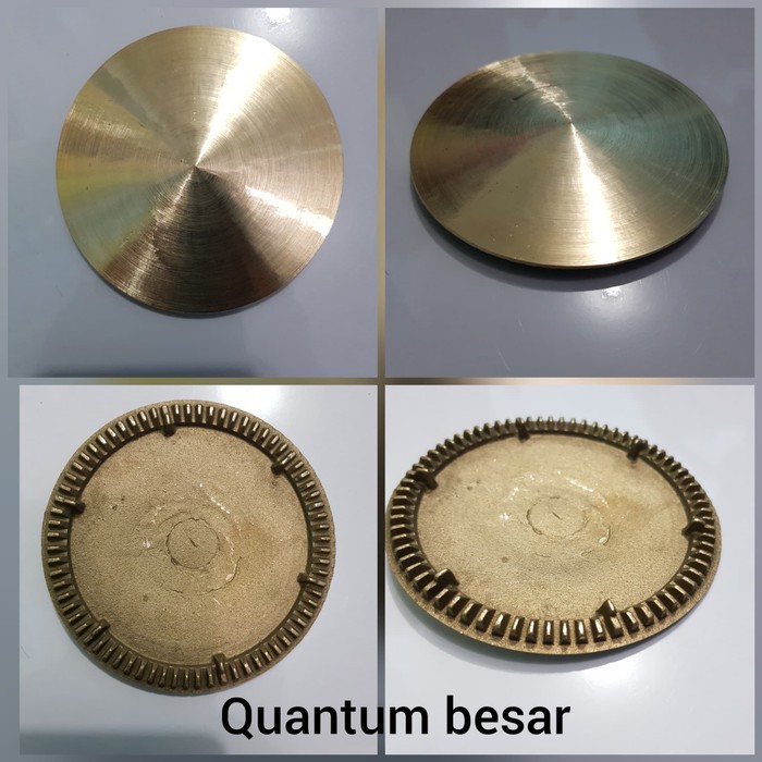 UK.10CM . BURNER KUNINGAN KOMPOR GAS QUANTUM TUNGKU API