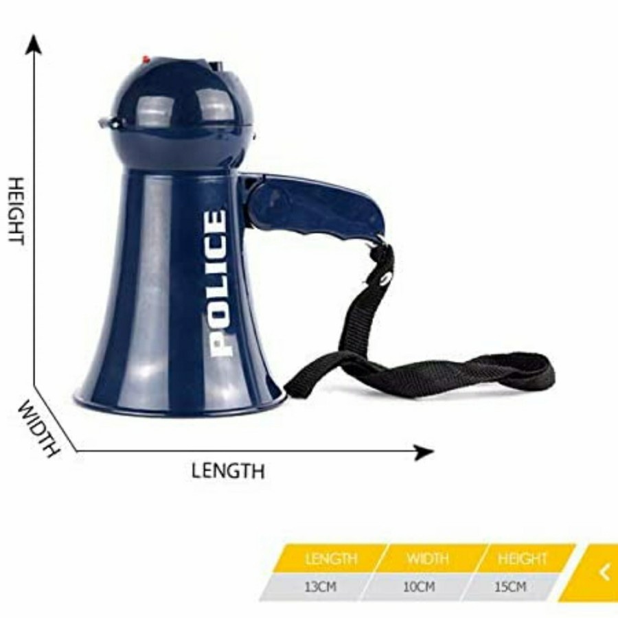 Police accessories role play set mainan kostum perlengkapan polisi - Megaphone