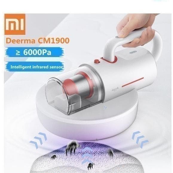 Deerma CM1900 Anti Dust Mite Tungau Vacuum Cleaner UV Wireless sedot tungau penyedot debu tanpa kabel