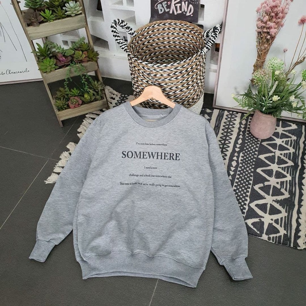 Nara Grosir - Somewhere Sweater | Fashion Terkini | Sweater Termurah