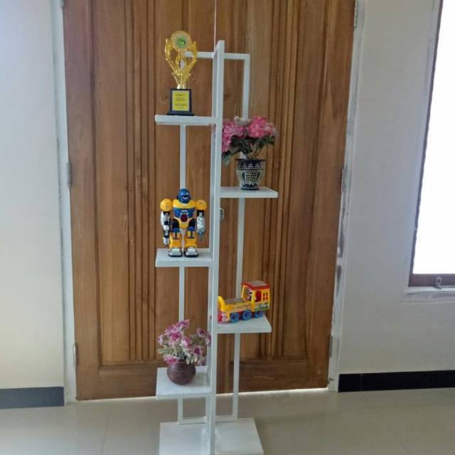 Rak Pot Bunga Besi Rak Pot Besi Rak Dekorasi Rak Tanaman Rak 5 Susun