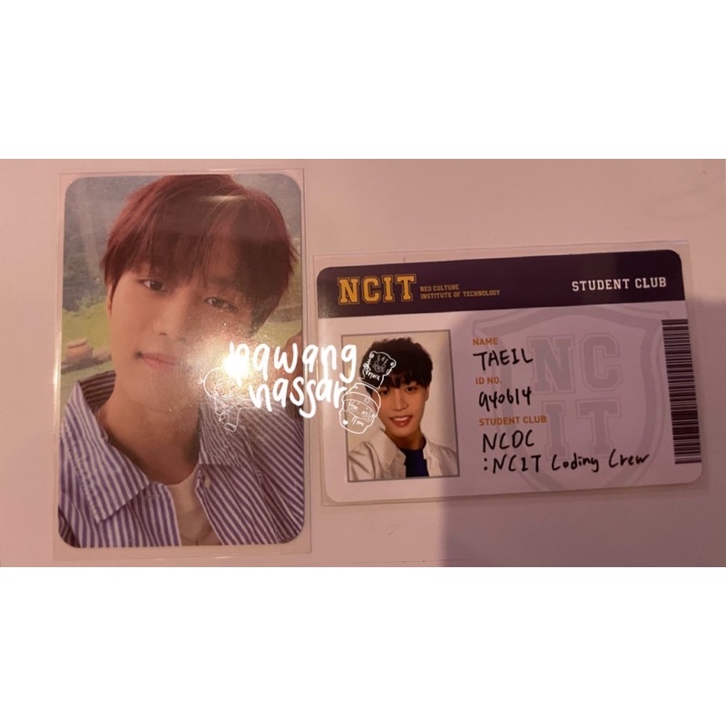 Pc Taeil (free id photopack taeil) & pola haechan glow in the dark
