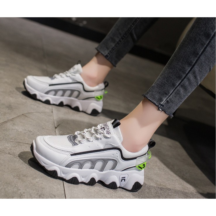 Sneakers Import sepatu sneaker wanita COLOURFULL trend 2021 PREMIUM IMPORT F216