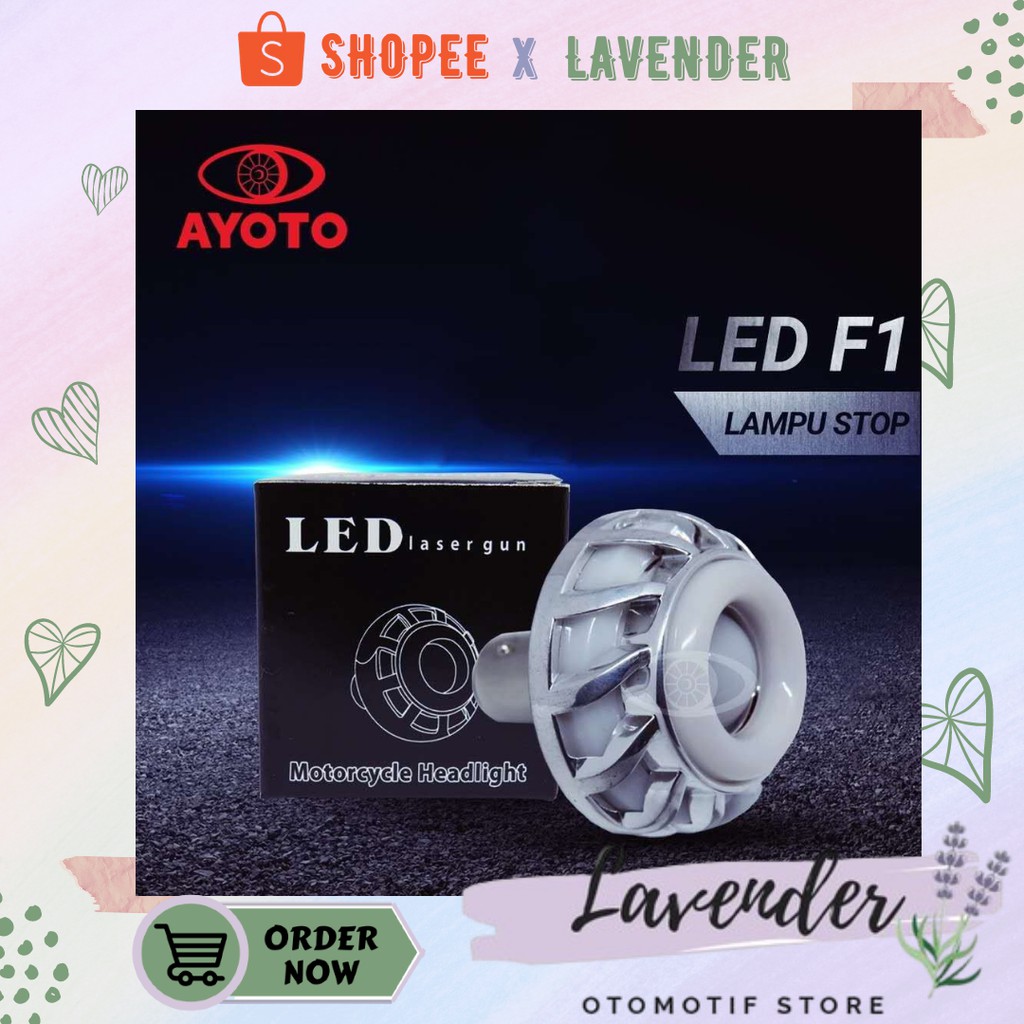AYOTO  Lampu Projie motor led AYOTO F1 100% ORIGINAL
