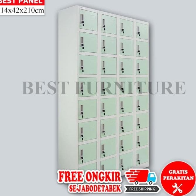 

Best Locker Filing Cabinet Stainless Besi Anti Banjir 32 Pintu