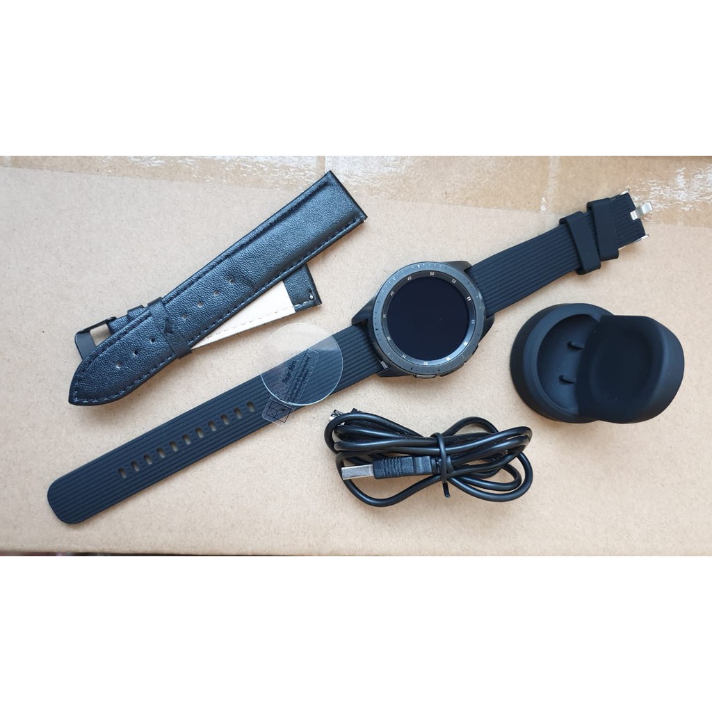 SAMSUNG GALAXY WATCH S4 BLACK 42mm SECOND LIKE NEW MULUS ORIGINAL