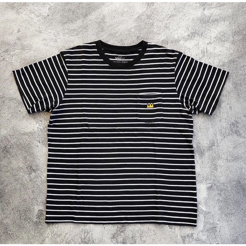 Jmb stripe pocket tshirt