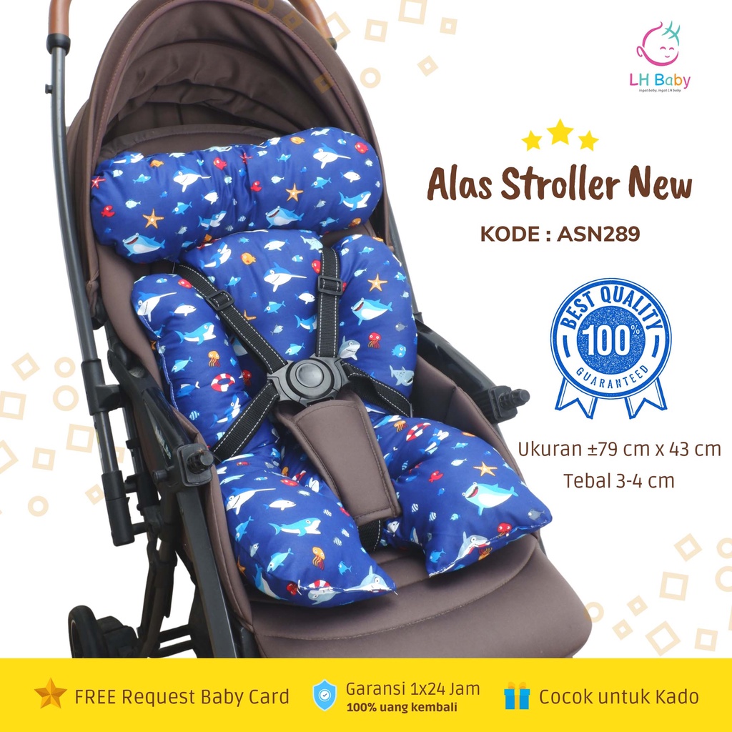 ALAS STROLLER Perlengkapan Bayi Kebutuhan Travelling Bayi Baby Gift Karakter