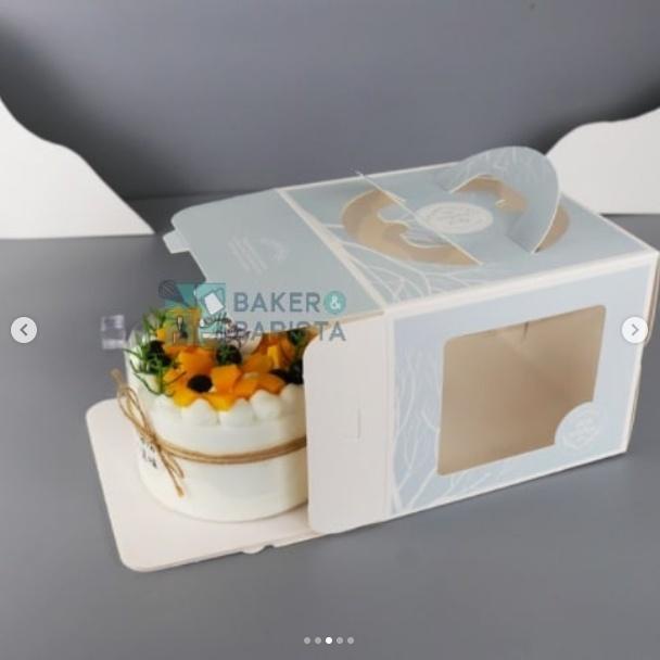 

Ready Cake box Blue Deer Extra High 26x26x22 Box Kue Tinggi Dus Kue Cantik Kemasan Kue Parcel Gift Box Cakep Kualitas Terjamin