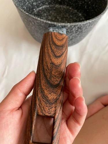 Yoshikawa Panci Sauce Pan Saucepan Mpasi Susu Marble Granit Anti Lengket 18cm 18 Cm Mj 1208 Mj1208