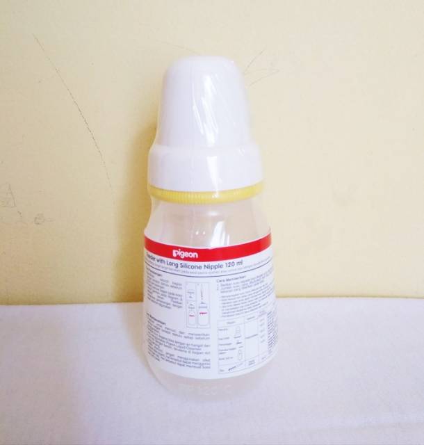 Pigeon Bottle Long Silicone Nipple Bibir Sumbing Botol Pipet Cleft Palate