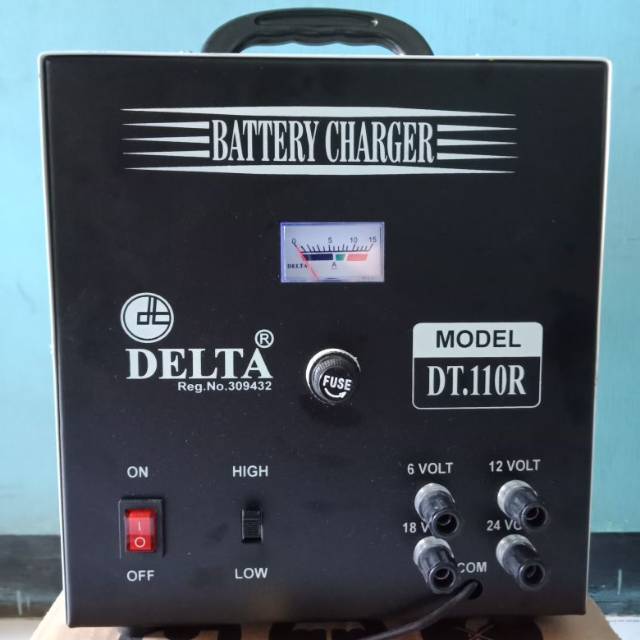 CHARGER AKI DELTA DT 110R AKI MOTOR MOBIL