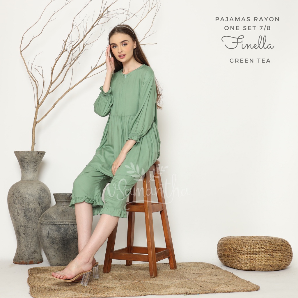 Pajamas One Set Rayon Finella