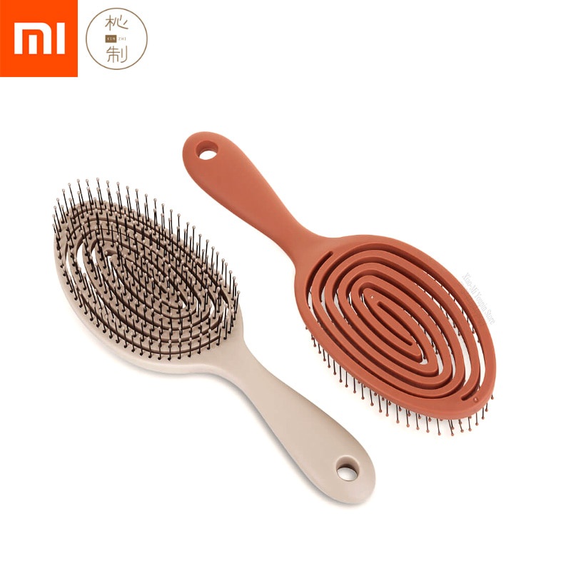 Xiaomi Xinzhi Relaxing Elastic Massage Comb Portable Hair Brush Massage Brush Anti-static Magic Brushes Head Combs