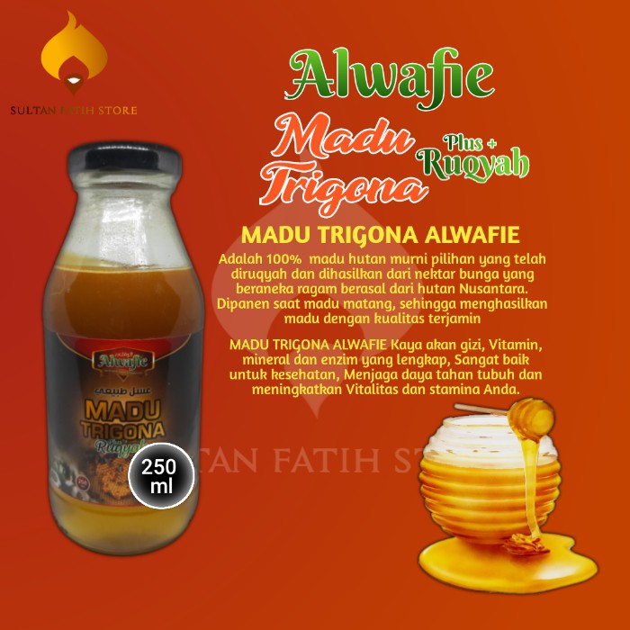 

Madu Trigona Alwafie + Ruqiyah