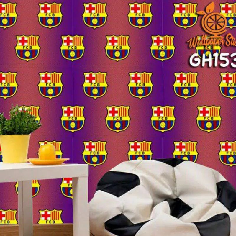 Wallpaper Barcelona 45x10 karakter premium berkualitas.