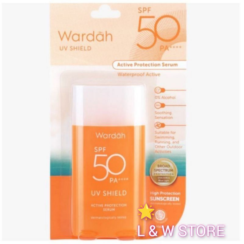 Wardah UV Shield Active Protection Serum SPF 50 PA++++ 35ml