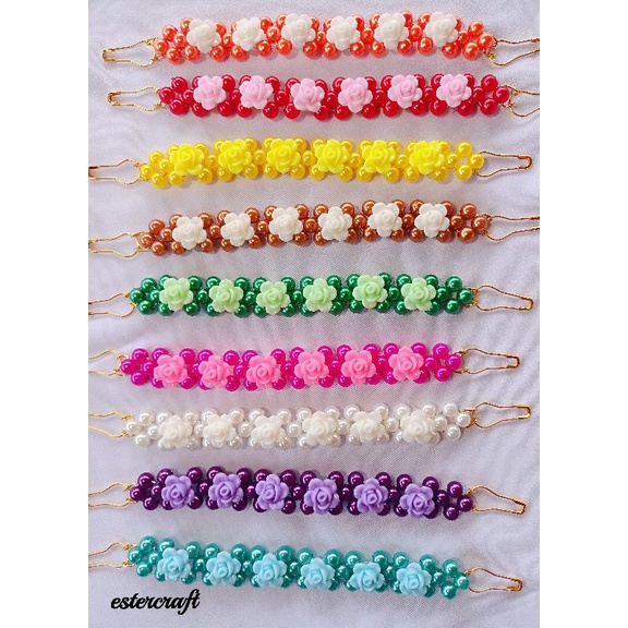 konektor/pengait masker/masker/strapmask/ strap masker /strap mutiara /konektor mutiara/strap