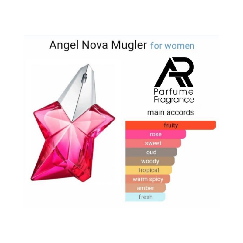 ARparfum - ANGEL HEART - BEST SELLER for WOMAN !! 99% Aroma Original,Lembut dan Tahan lama