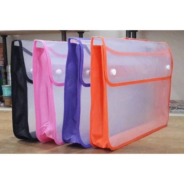 

SJS Map Zipper Kancing/ Tas Sekolah/ School Bag/ Tas Document/ Map