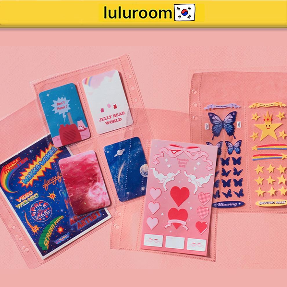 

[(BAYAR DITEMPAT) [BeonD] A5 6R Decopocket File Luluroom Photocard Binder Sealsticker Book