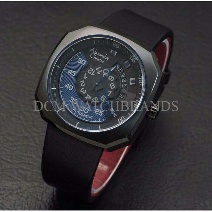 ALEXANDRE CHRISTIE AC3032 BLACK BLUE ORIGINAL QGAV