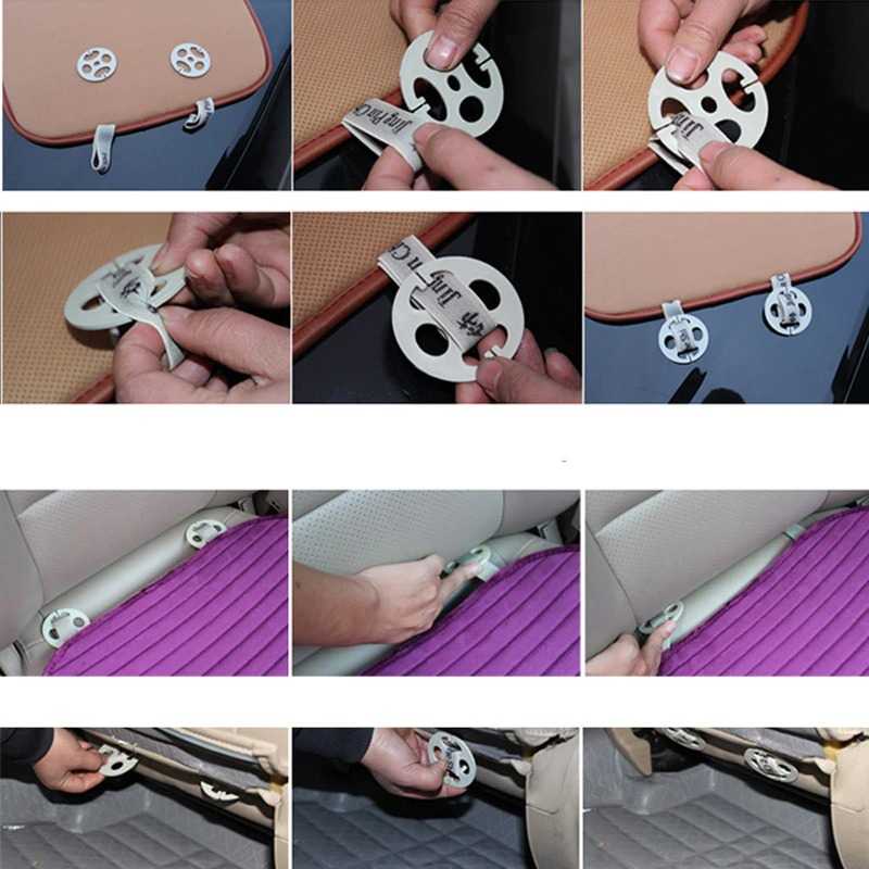 Cover Jok Kursi Mobil Car Seat Cover Flocking Cloth Karpet Kursi Mobel Depan Belakang Anti Slip Berkualitas