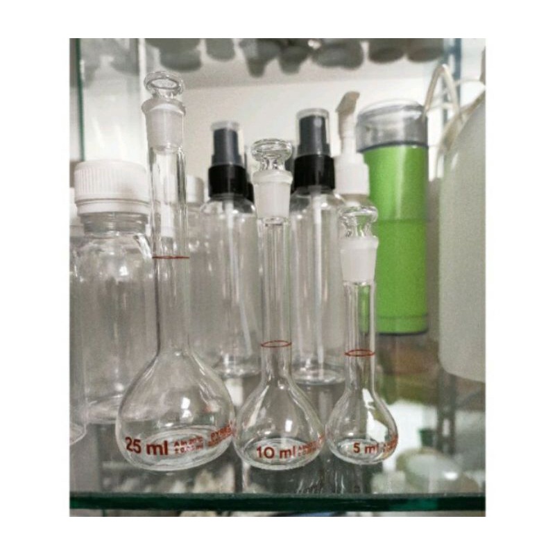 labu ukur pyrex