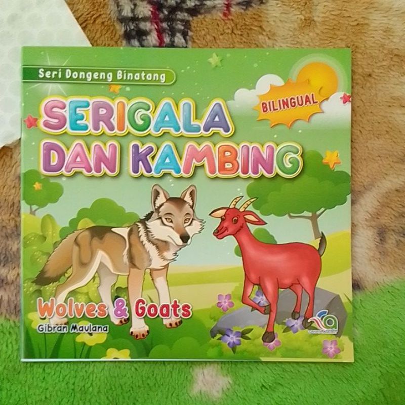 Jual ORIGINAL BUKU CERITA ANAK SERI DONGENG BINATANG SERIGALA DAN ...