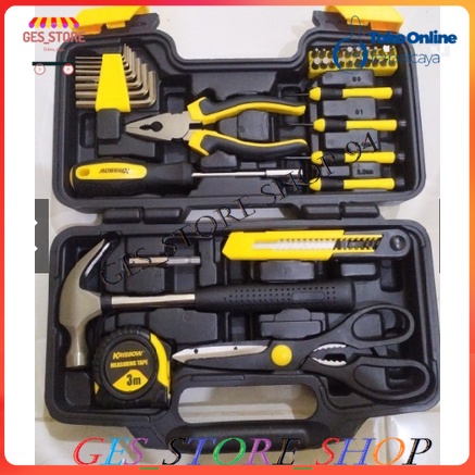 Ace Toolset Krisbow 39Pcs/Toolset Mekanik 39 Pcs Krisbow