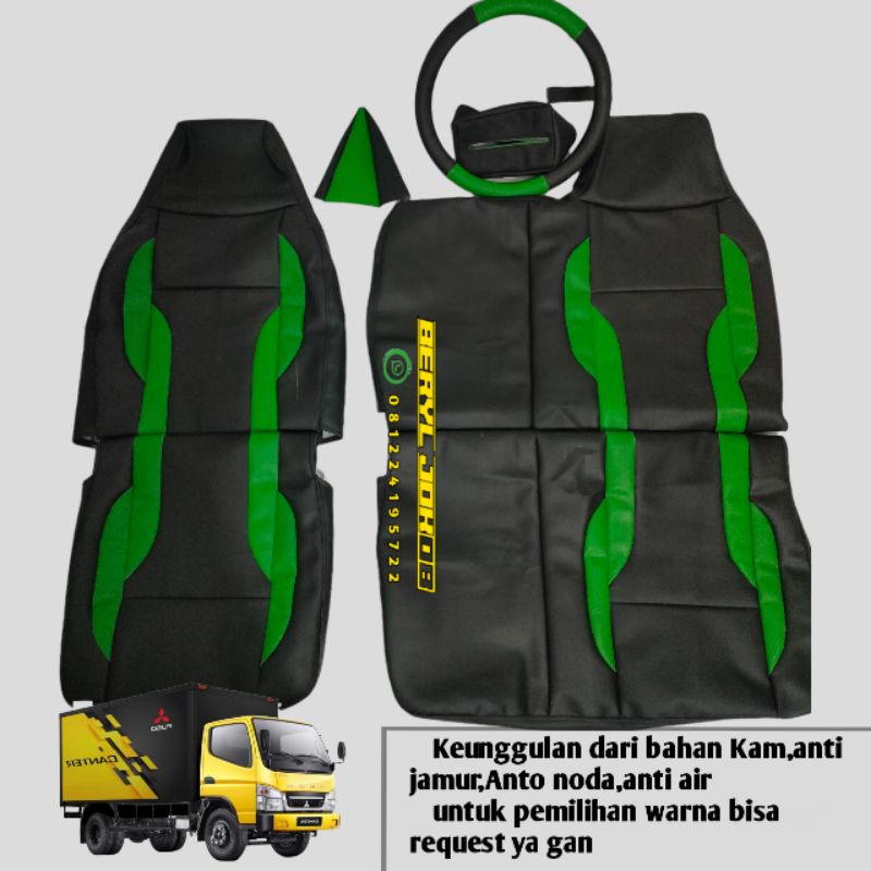 sarung jok mobil truk bungkus jok mobil truk canter Dyna giga macan ragasa Dutro
