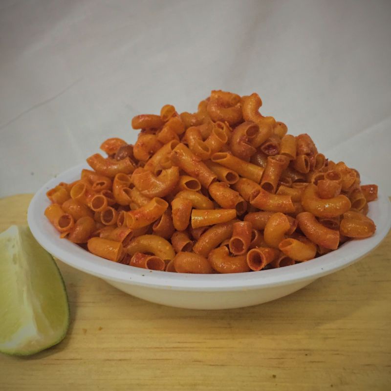 

Makroni / Makroni Cikruh Pedas / makroni spiral/Cemilan Pedas Enak/250g