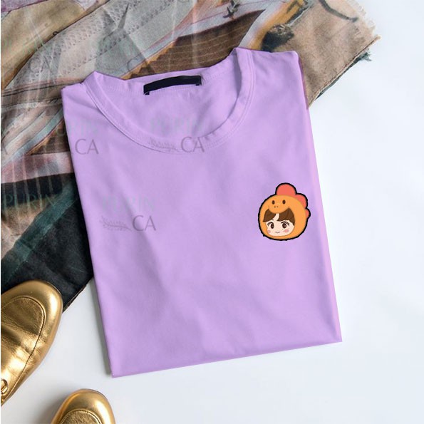 Baju Kaos Wanita NCT Dream CHENLE HAECHAN Cute Dino Cartoon