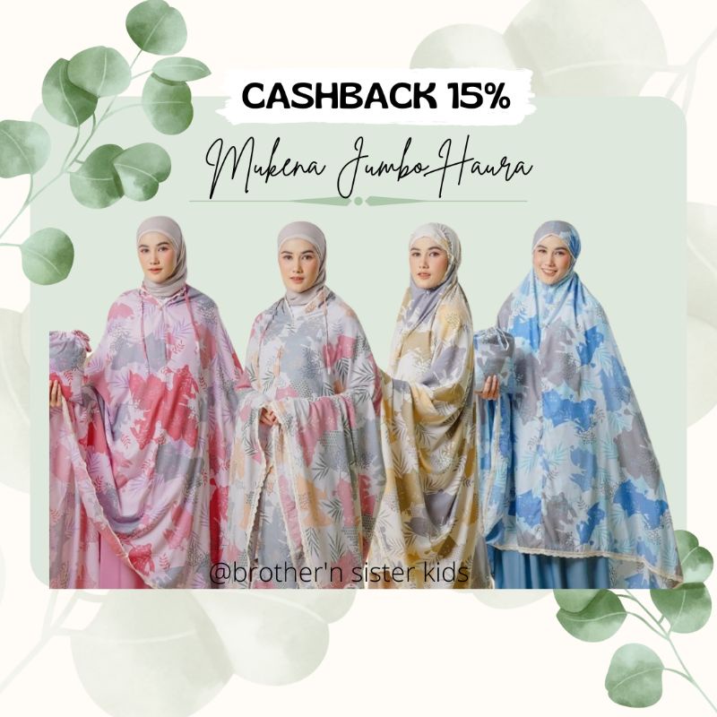 Mukena Jumbo Haura 2in1