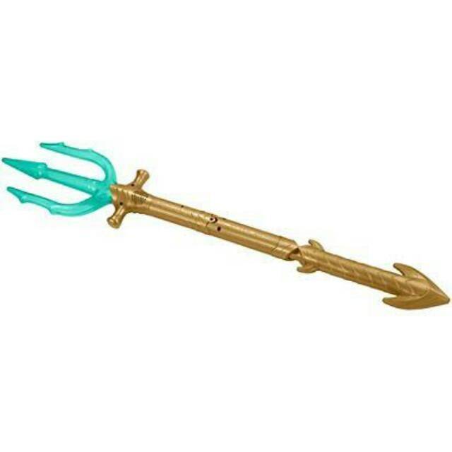 Mainan Senjata Aquaman Trisula Weapon Ada Lampu dan Suara